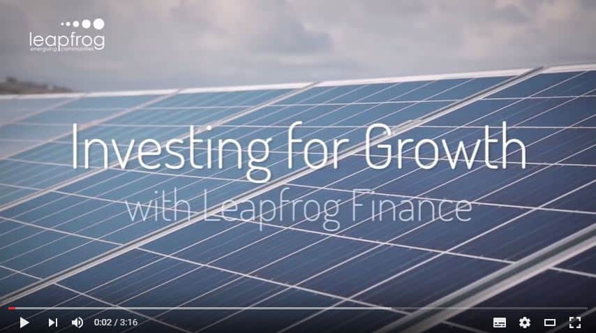 Videoausschnitt "Investing for Growth"