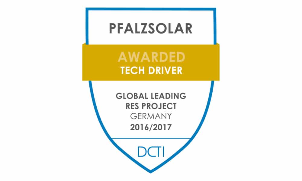 Pfalzsolar Award, Tech driver